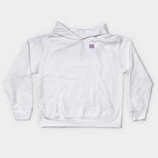 Purple Rectangle Kids Hoodie